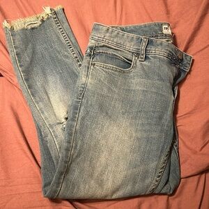 Free People Distressed Jeans